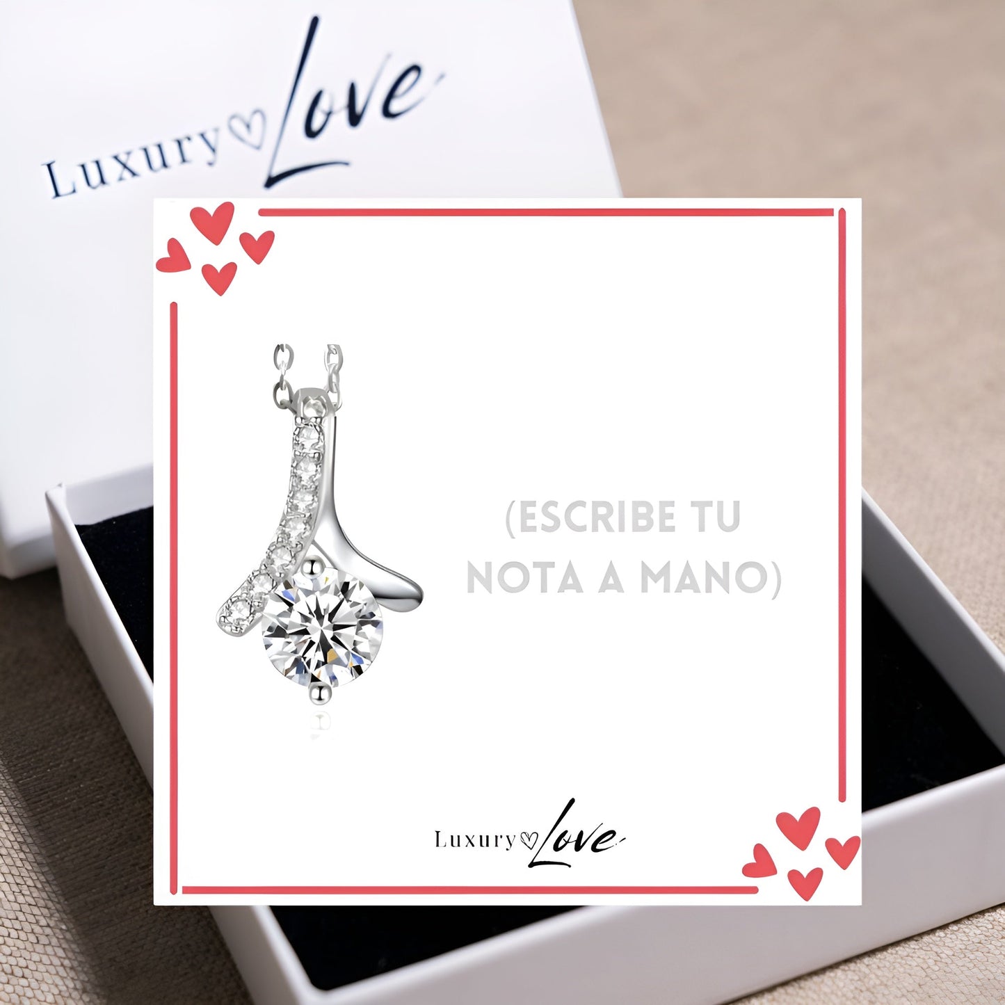 Collar Flor del Alma® para mi Amor (con carta especial para ella)