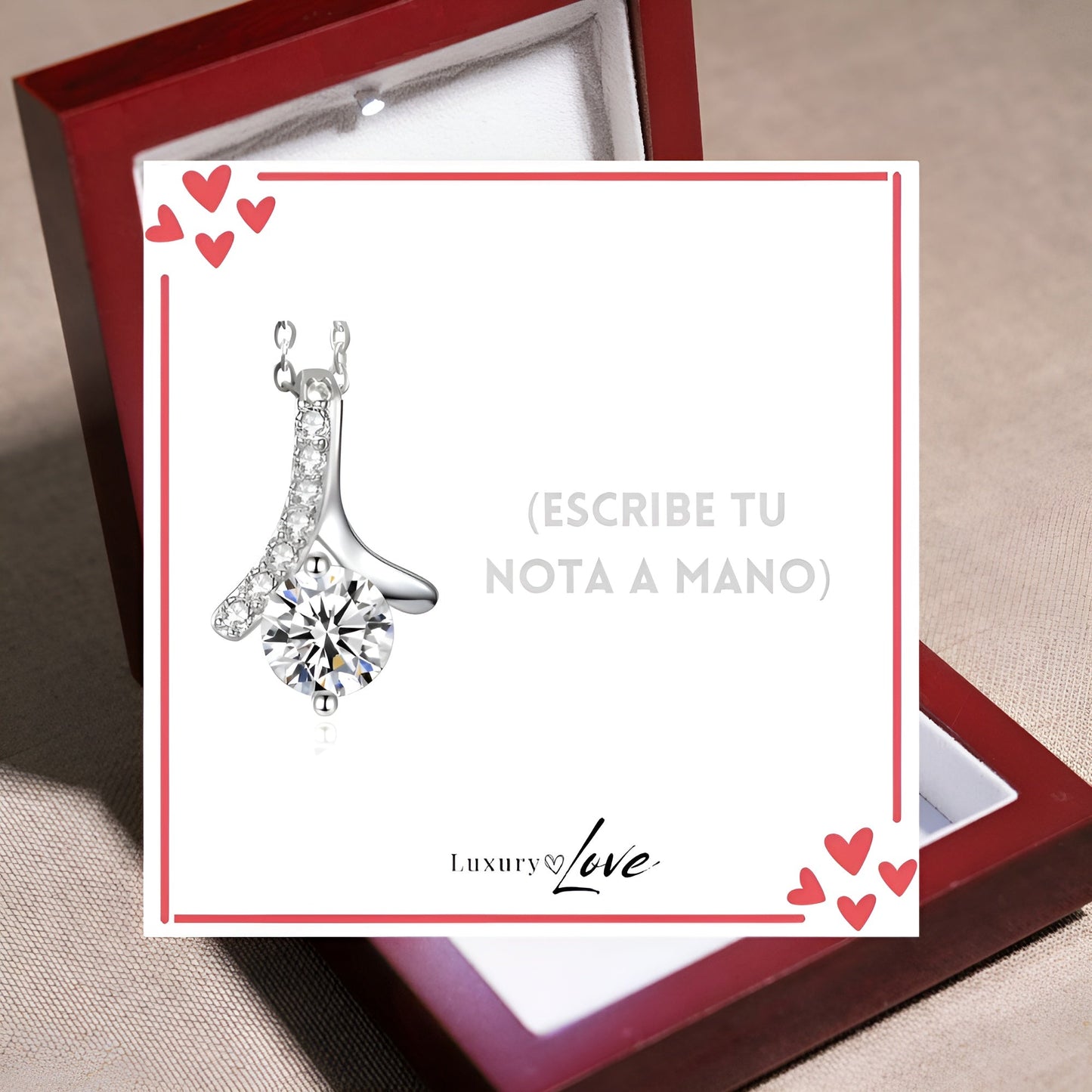 Collar Flor del Alma® para mi Amor (con carta especial para ella)