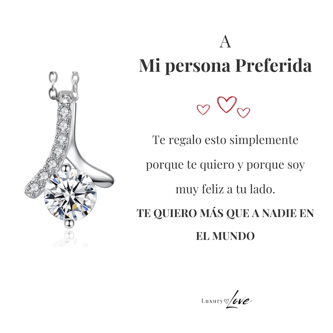 Collar Flor del Alma® para mi Amor (con carta especial para ella)