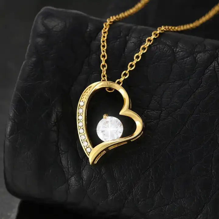 Collar Amor-Eterno™ Dorado para Mi Hija (con carta especial)