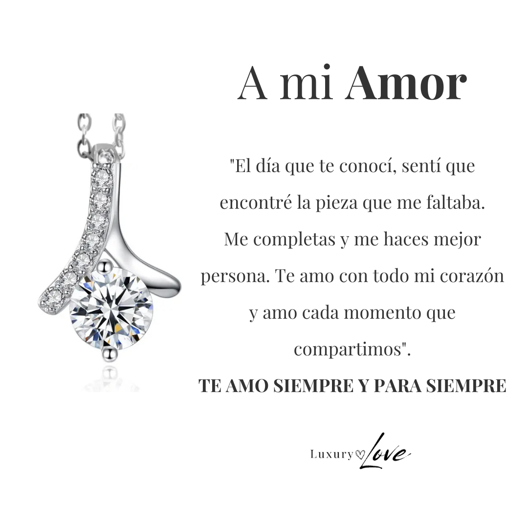 Collar Flor del Alma® para mi Amor (con carta especial para ella)