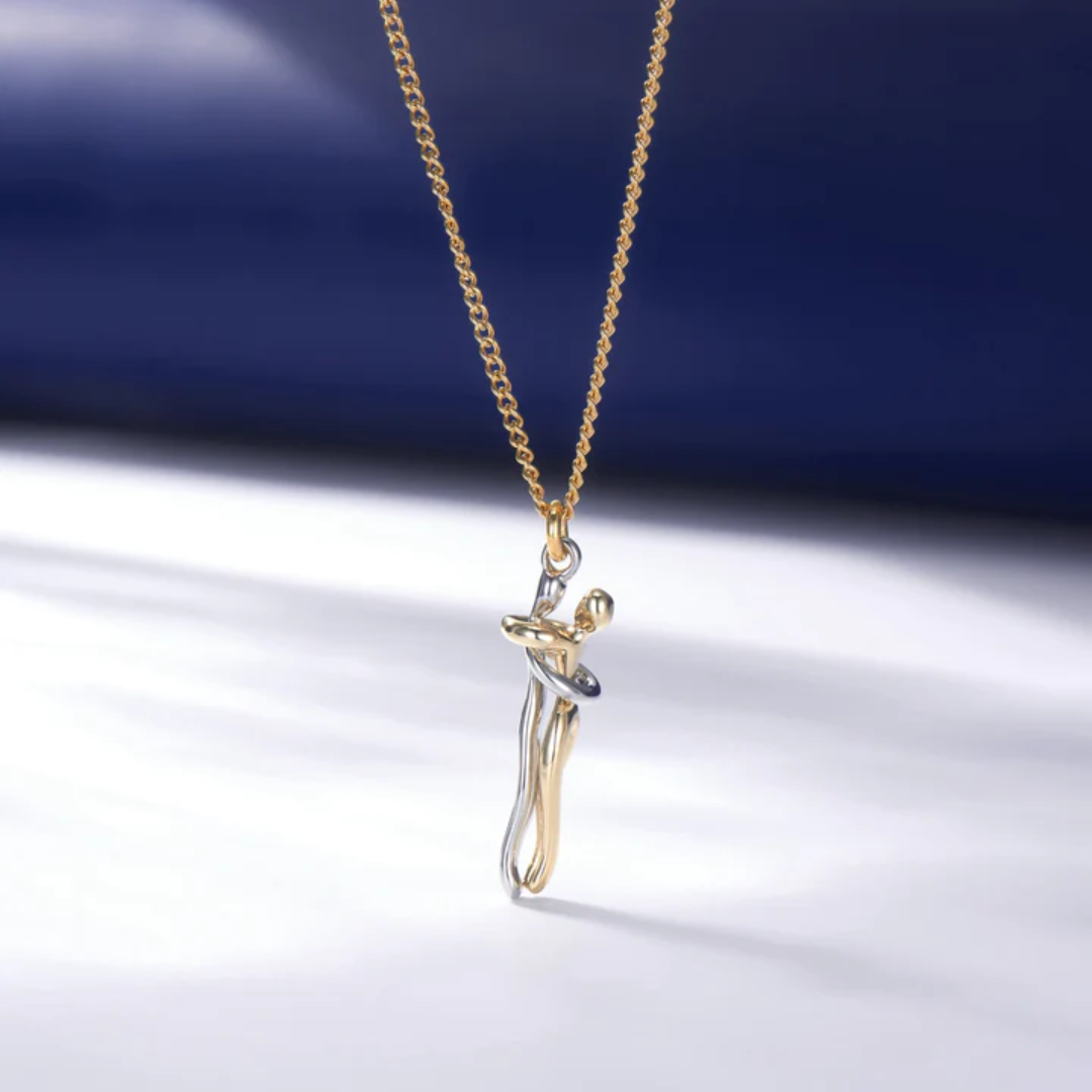 Collar Abrazo-Infinito® Dorado (con nota especial)
