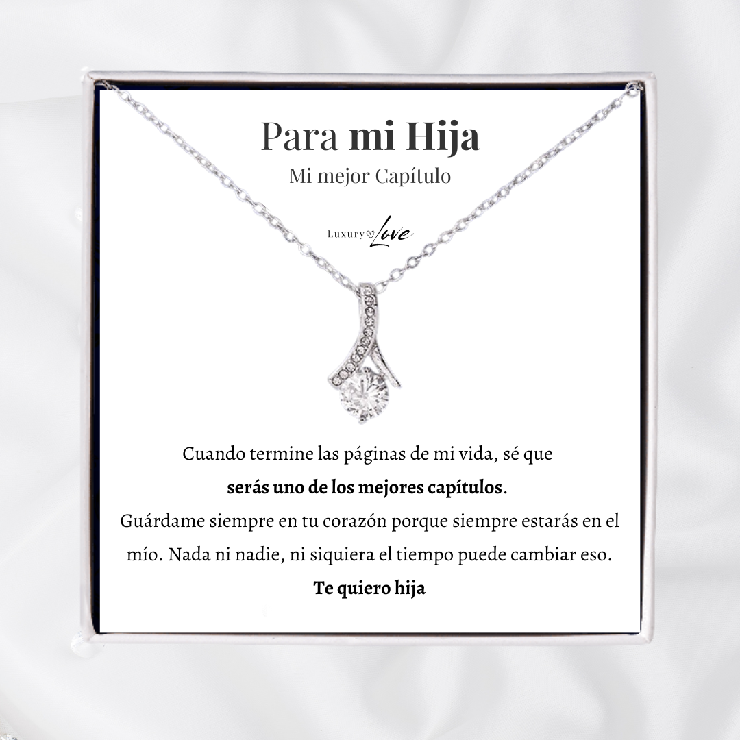 Collar Flor del Alma® para mi Hija (con Nota especial y caja a escoger)