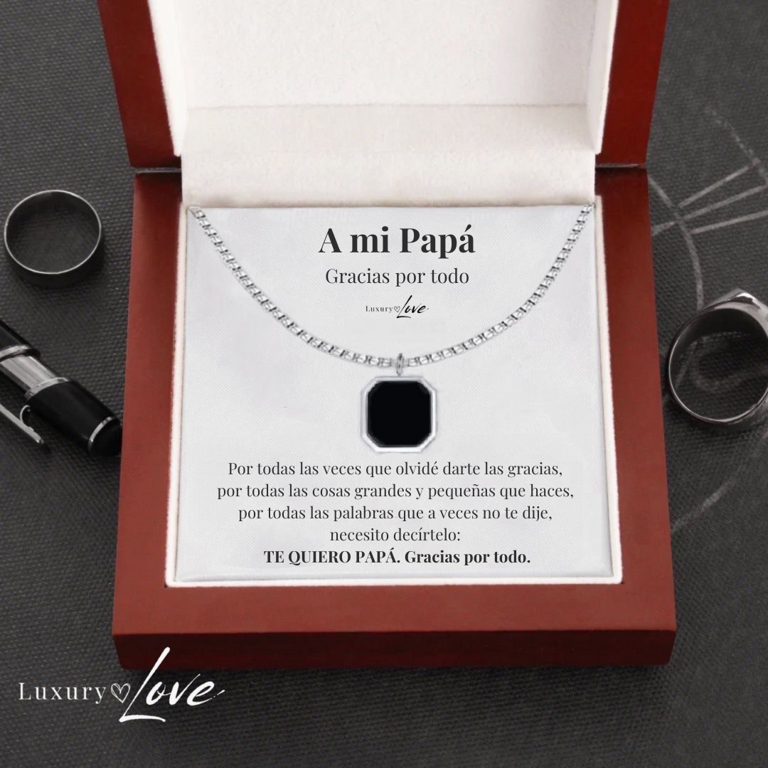 Collar Confianza® para mi Padre (con carta dedicada a escoger)