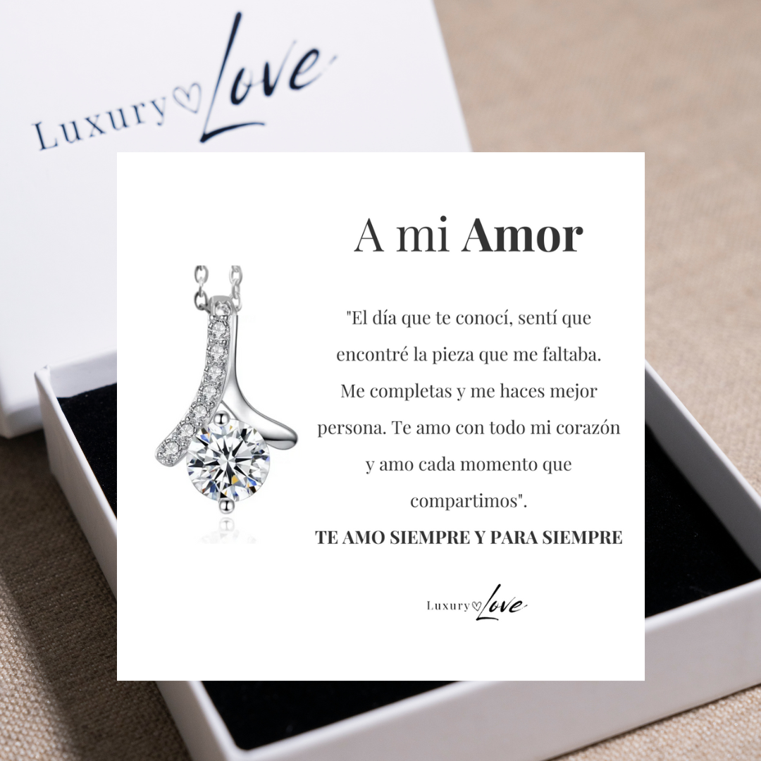 Collar Flor del Alma® para mi Amor (con carta especial para ella)
