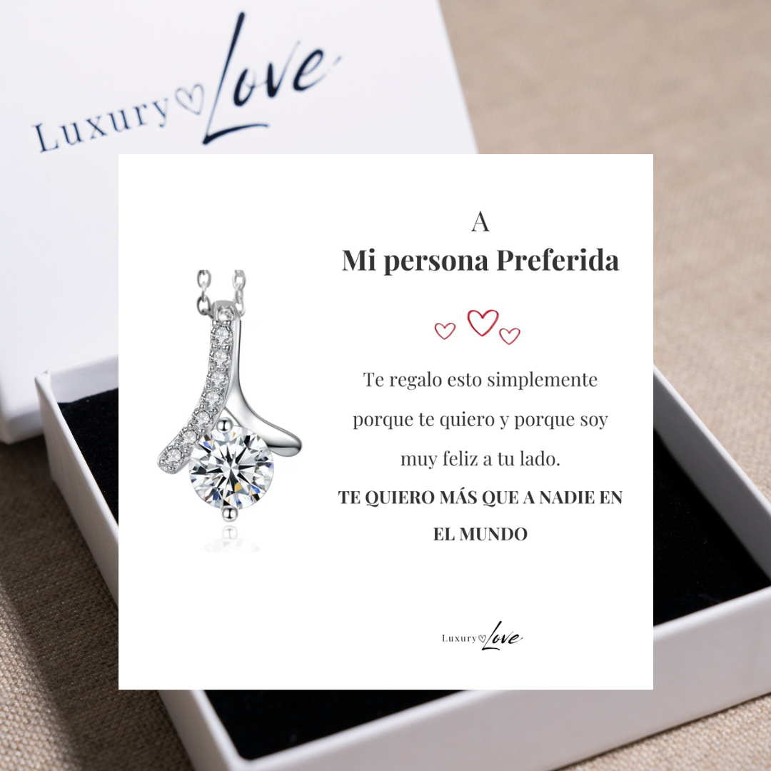 Collar Flor del Alma® para mi Amor (con carta especial para ella)