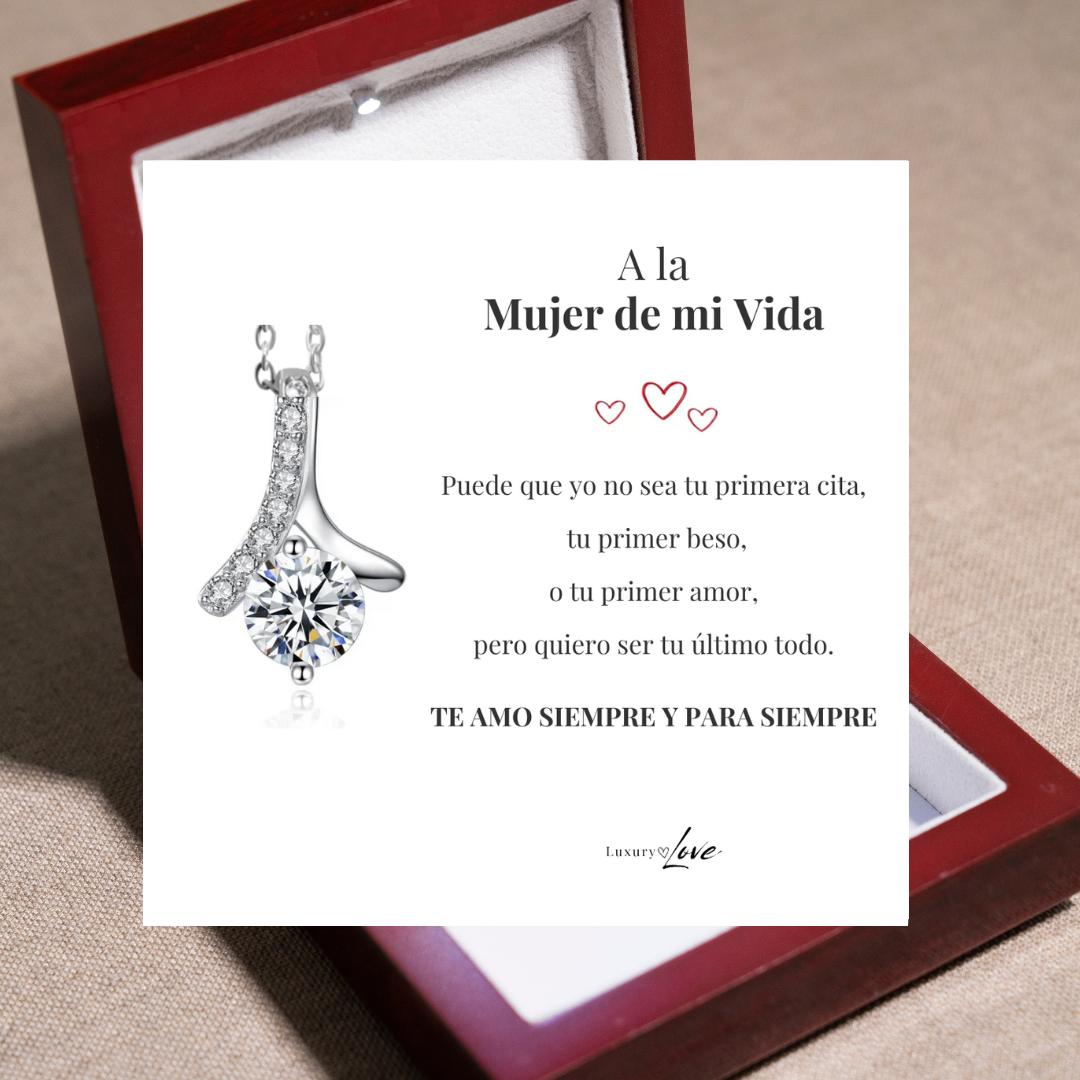 Collar Flor del Alma® para mi Amor (con carta especial para ella)