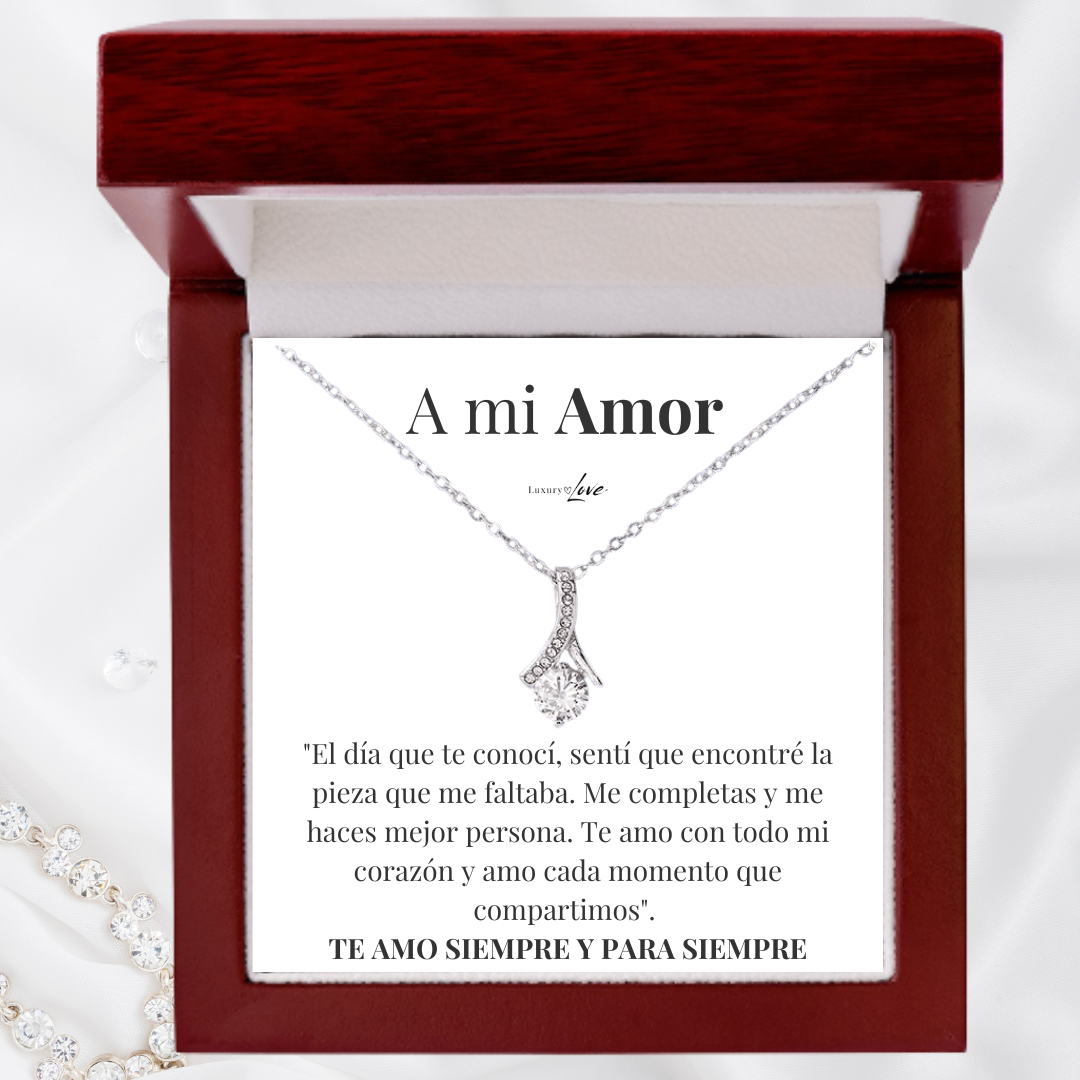 Collar Flor del Alma® para mi Amor (con carta especial para ella)