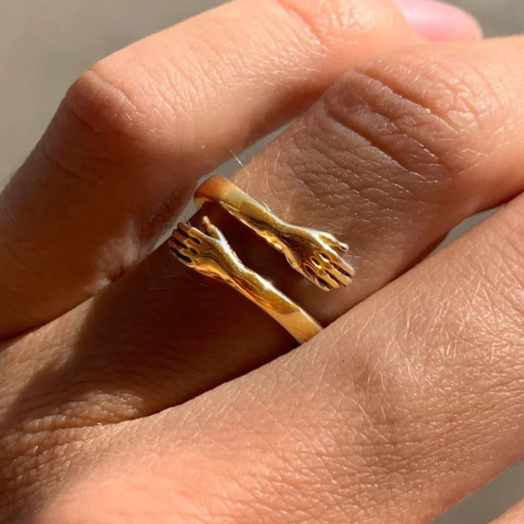 Anillo Abrazo-Infinito® (dorado)