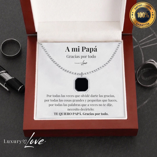 Collar Confianza® para mi Padre (con carta dedicada a escoger)