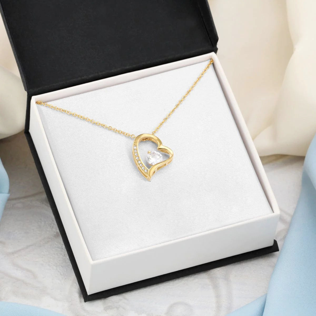 Collar Amor-Eterno™ Dorado para Mi Hija (con carta especial)