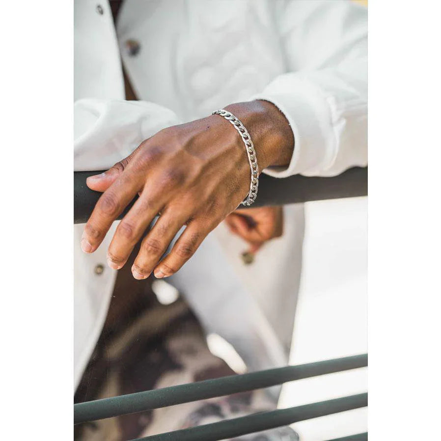 Pulsera Cuban Style® Plateado